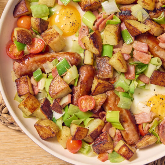 Welsh Heroes Brunch Hash