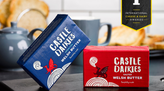 Castle Dairies ICDA 2023 Gold Winners Welsh Butter